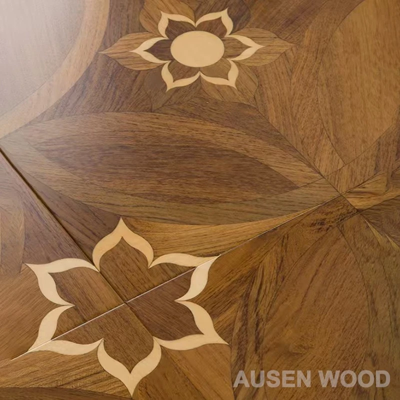 Blossom-Burmese Teak Parquet factory